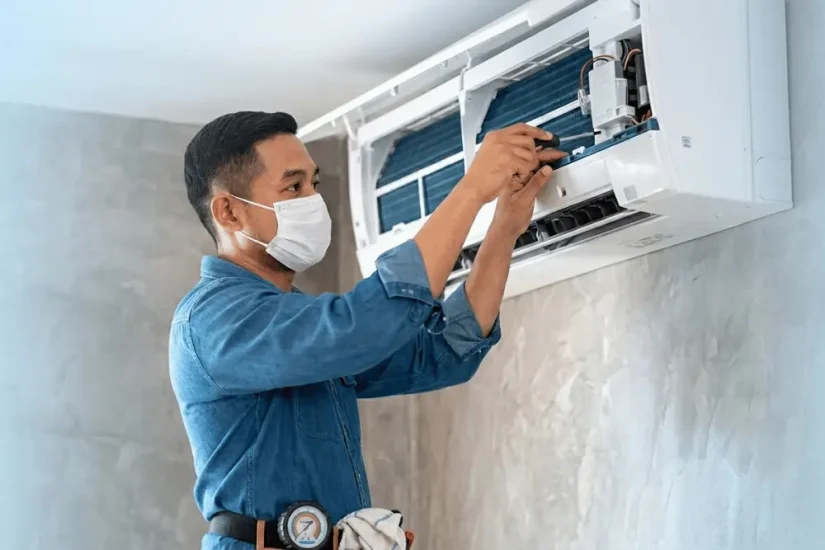 Air conditioner maintenance and inspection
